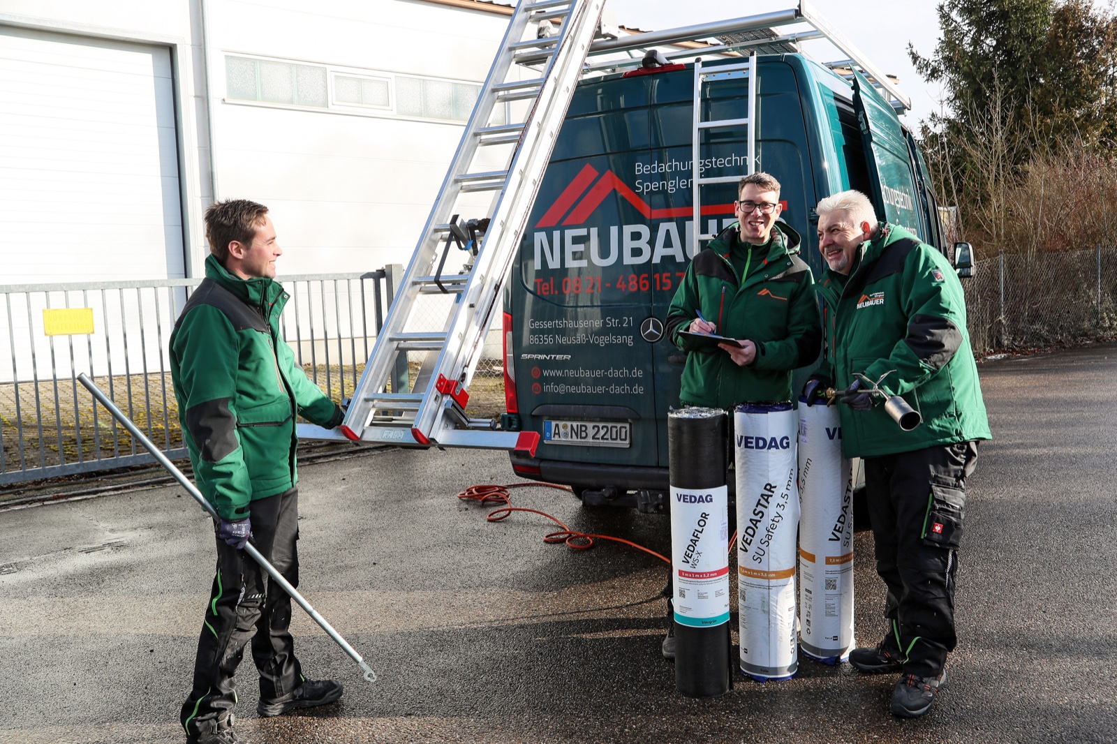 Das Neubauer-Team im Einsatz
